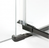 NEW TRENDY Drzwi wnękowe 100x200 Avexa Gunmetal Brushed EXK-3248/EXK-3249